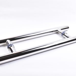 Puxador H tubular redondo - Imagem 1